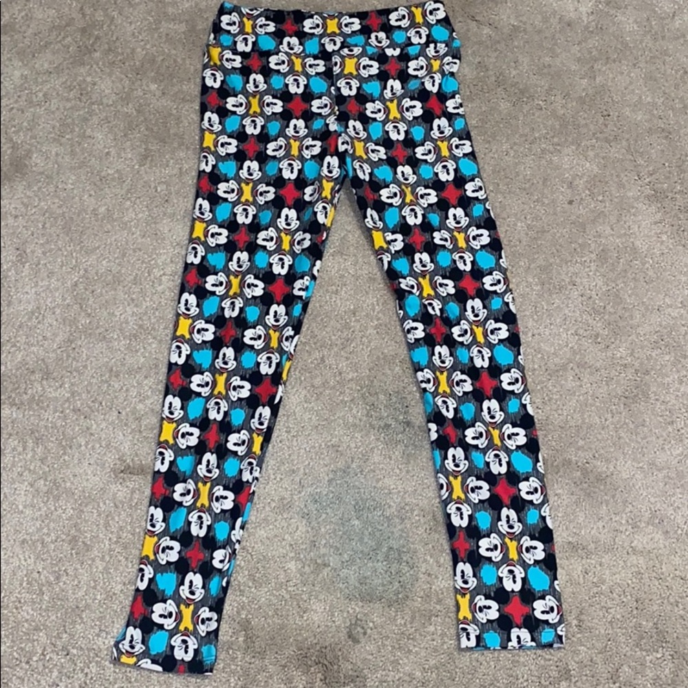 LuLaRoe Mickey Mouse Leggings